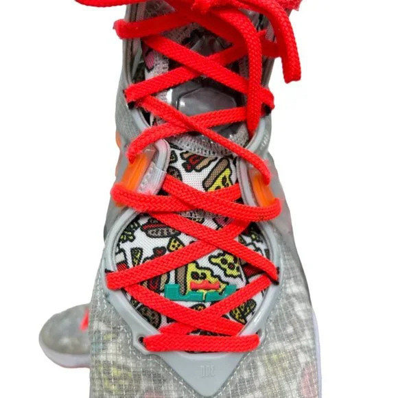 Nike LeBron 19 Fast Food Basketball men's sneakers size 8